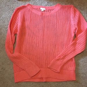 Knit XS pink sweater